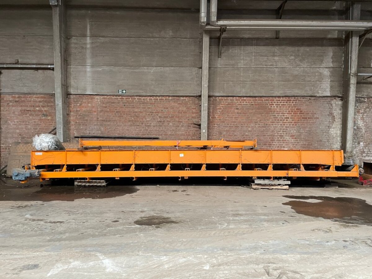 Industriële transportband Deswarte voor rest/bouwafval